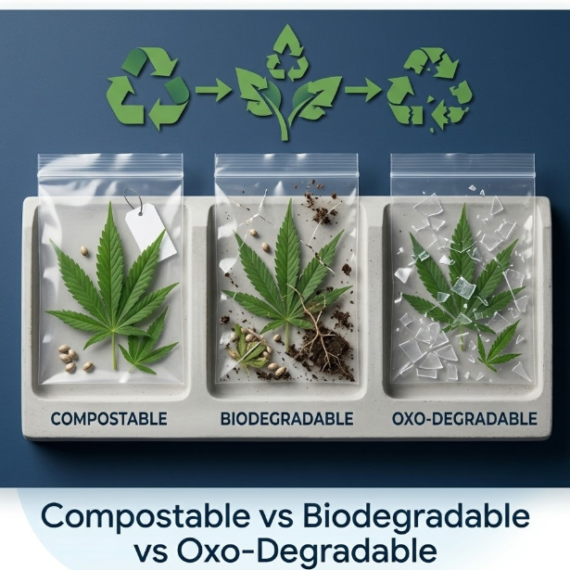 Compostable vs Biodegradable vs Oxo-Degradable