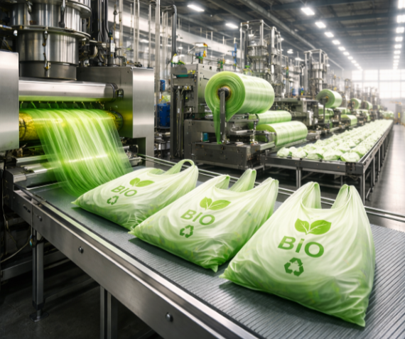 Bioplastic Carry Bags in India
