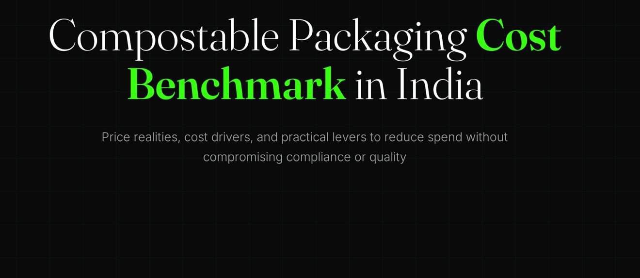 Compostable Packaging Cost Benchmark in India