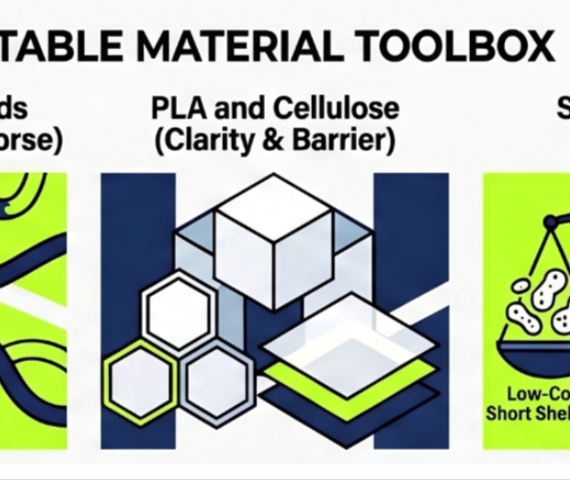 Best compostable film material for packaging