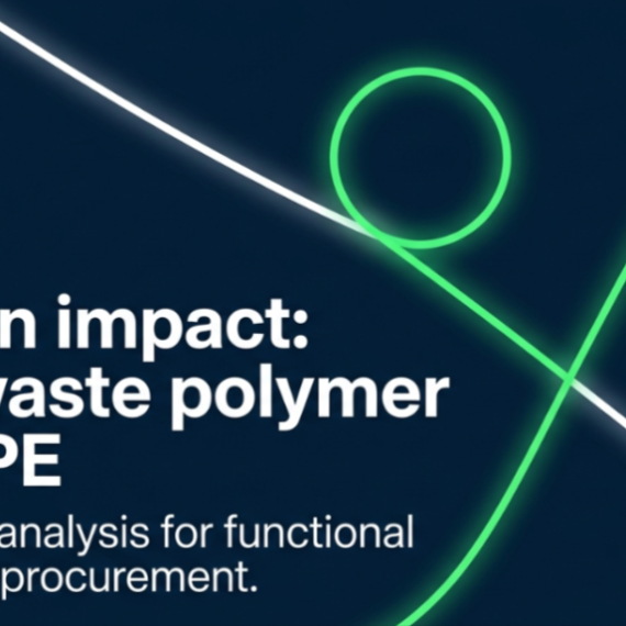 Carbon impact - agri-waste polymer vs LDPE