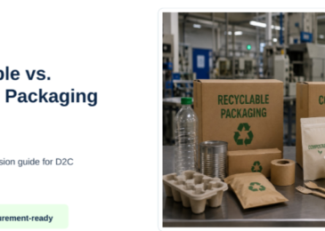 Compostable vs recyclable packaging for D2C