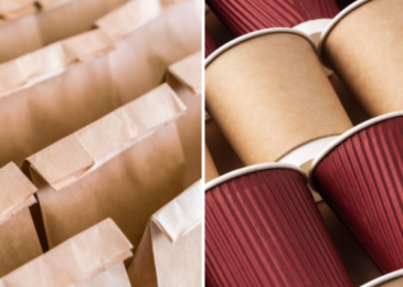 Paper vs biopolymer coating for barrier packaging