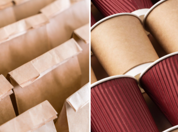 Paper vs biopolymer coating for barrier packaging